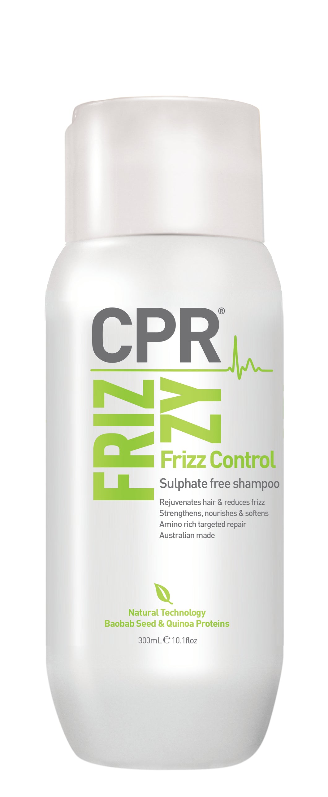 CPR Frizzy Frizz Control Sulphate Free Shampoo 300mL
