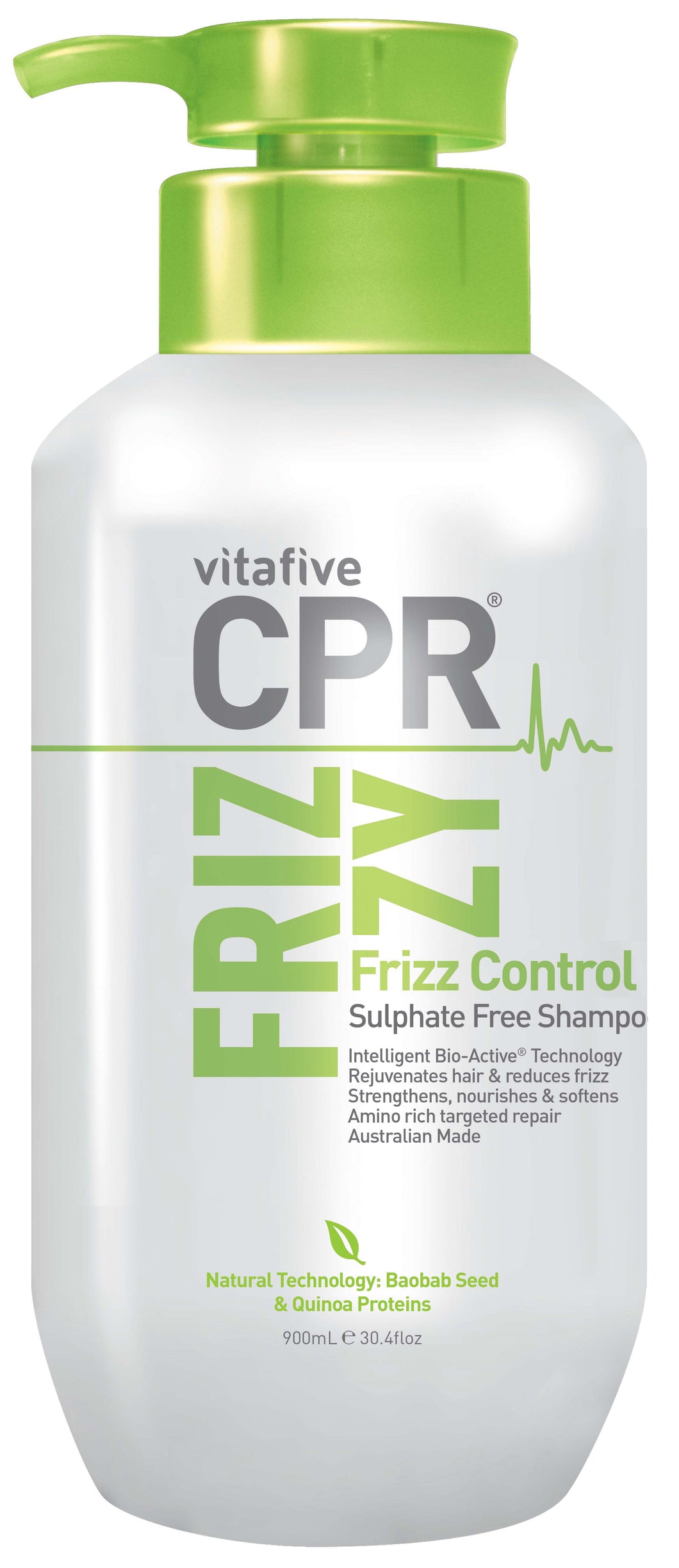 CPR Frizzy Frizz Control Sulphate Free Shampoo 900mL