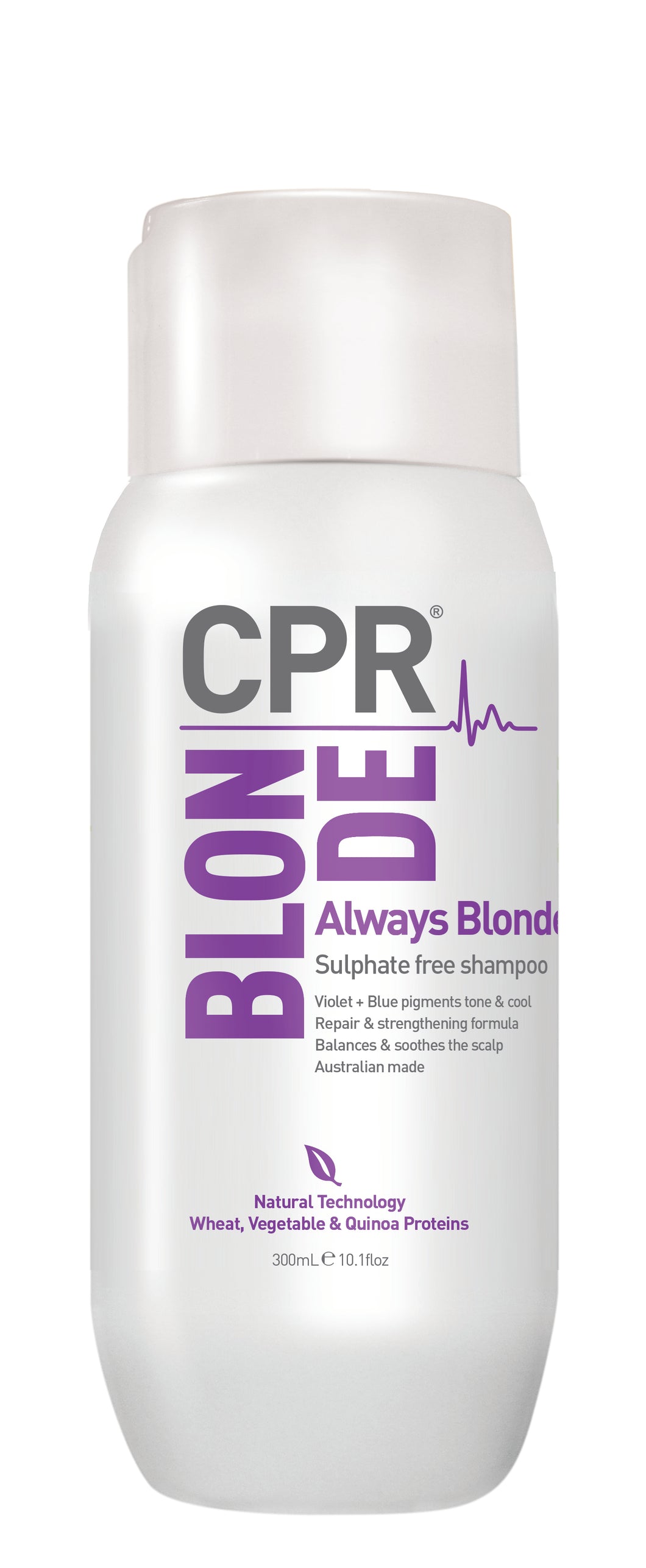 CPR Blonde Always Blonde Sulphate Free Shampoo 300mL
